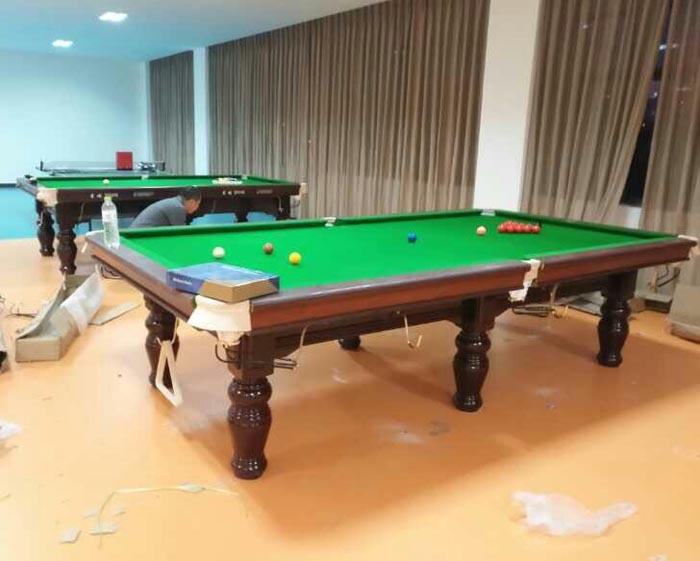 臺球桌以及零配件的應用維護保養(yǎng)表明