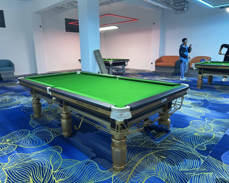 臺(tái)球桌安裝案例