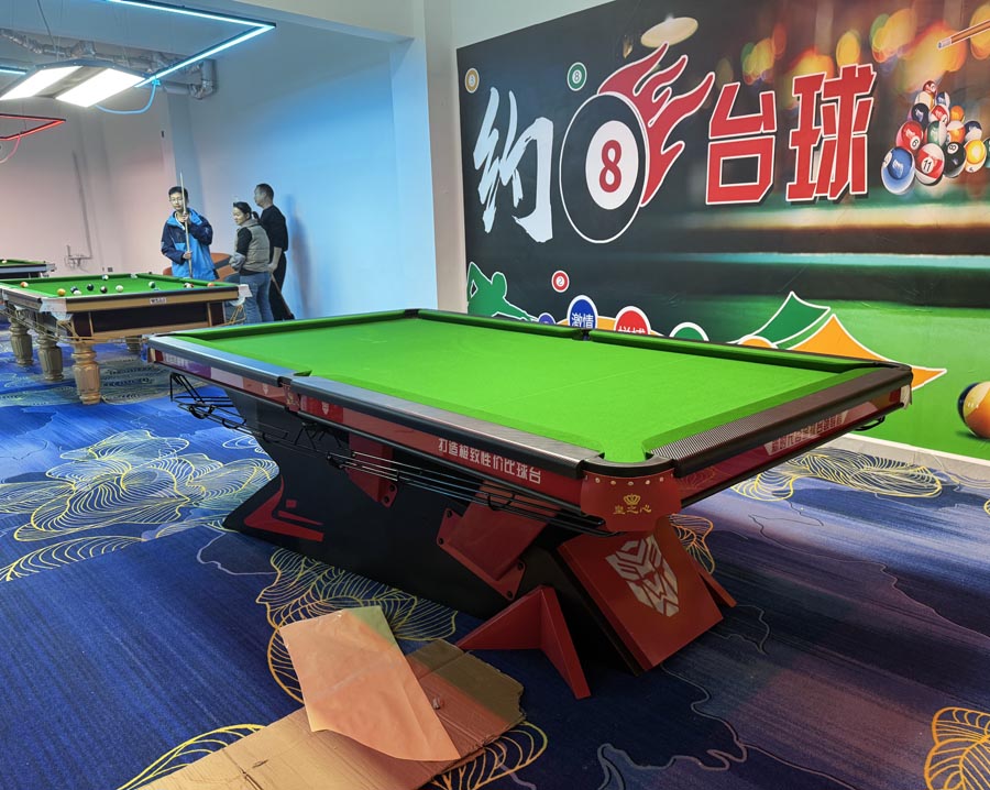 臺(tái)球桌安裝案例